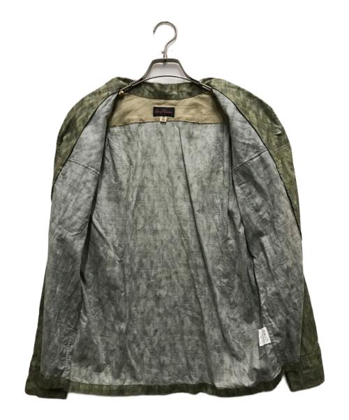 Dry Bones（ドライボーンズ）Dry Bones (ドライボーンズ) コットンシャツ グリーン サイズ:38の古着・服飾アイテム