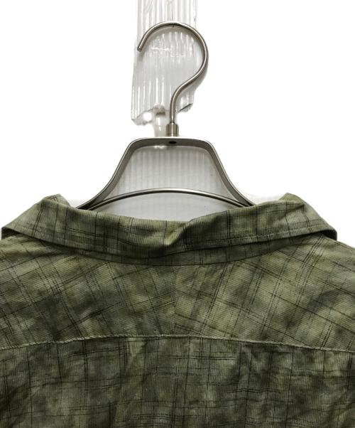 Dry Bones（ドライボーンズ）Dry Bones (ドライボーンズ) コットンシャツ グリーン サイズ:38の古着・服飾アイテム