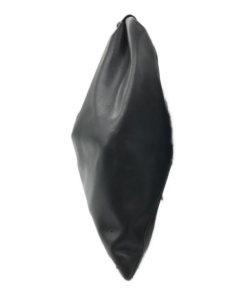 MM6 Maison Margiela（エムエムシックスメゾンマルジェラ）MM6 Maison Margiela (エムエムシックスメゾンマルジェラ) エコレザー ジャパニーズスモールトート ブラックの古着・服飾アイテム
