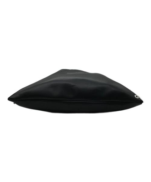 MM6 Maison Margiela（エムエムシックスメゾンマルジェラ）MM6 Maison Margiela (エムエムシックスメゾンマルジェラ) エコレザー ジャパニーズスモールトート ブラックの古着・服飾アイテム