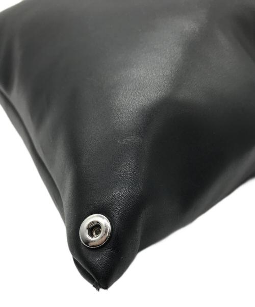 MM6 Maison Margiela（エムエムシックスメゾンマルジェラ）MM6 Maison Margiela (エムエムシックスメゾンマルジェラ) エコレザー ジャパニーズスモールトート ブラックの古着・服飾アイテム