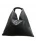 MM6 Maison Margiela (エムエムシックスメゾンマルジェラ) エコレザー ジャパニーズスモールトート ブラック：17000円