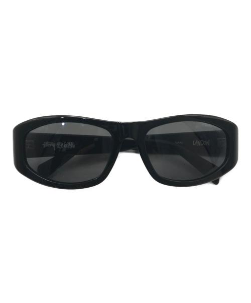 stussy（ステューシー）stussy (ステューシー) LANDON SUNGLASSES ブラックの古着・服飾アイテム