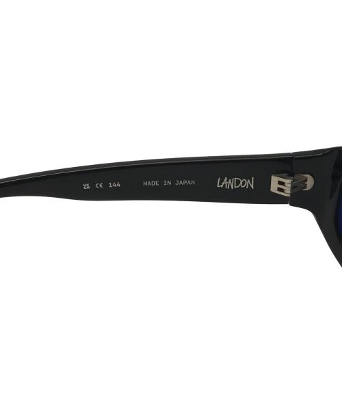 stussy（ステューシー）stussy (ステューシー) LANDON SUNGLASSES ブラックの古着・服飾アイテム