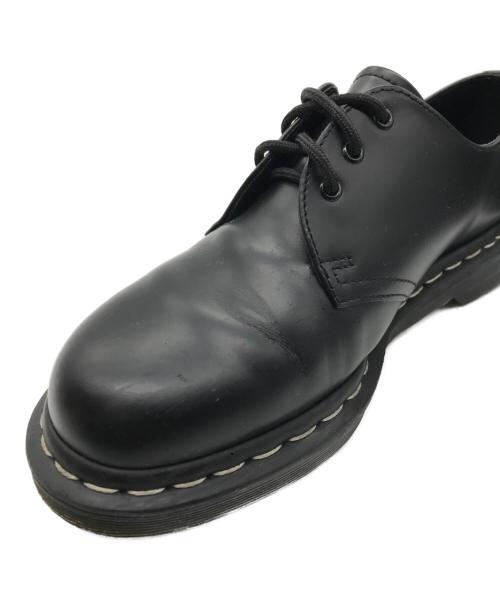 Dr.Martens（ドクターマーチン）Dr.Martens (ドクターマーチン) 1461 ホワイトステッチ 3 ホール シューズ ブラック サイズ: UK 7の古着・服飾アイテム