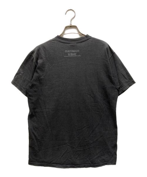 stussy（ステューシー）stussy (ステューシー) 00S カスタムメイドプリントTシャツ ブラック サイズ:Mの古着・服飾アイテム