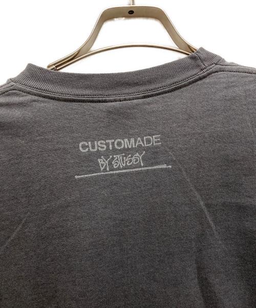 stussy（ステューシー）stussy (ステューシー) 00S カスタムメイドプリントTシャツ ブラック サイズ:Mの古着・服飾アイテム