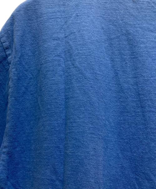 Hysteric Glamour（ヒステリックグラマー）Hysteric Glamour (ヒステリックグラマー) VAMPIRELLA HYSTERIC ISSUE ガールプリント リンガーTシャツ ブルー サイズ:Sの古着・服飾アイテム