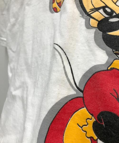 DISNEY（ディズニ―）DISNEY (ディズニ―) 00'S Disney Tee ホワイト サイズ:XLの古着・服飾アイテム