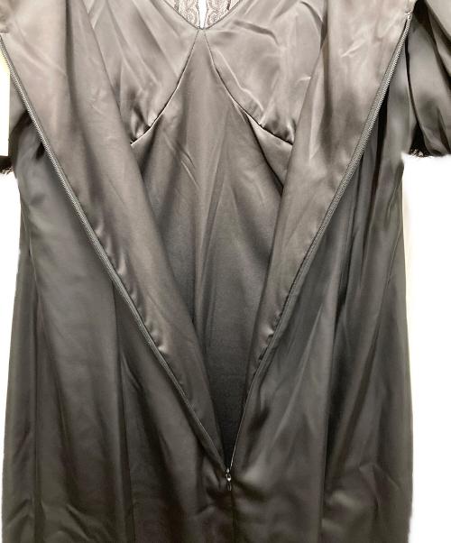COELIE（コエリー）COELIE (コエリー) レースDockingサテンドレス ブラック サイズ:Sの古着・服飾アイテム