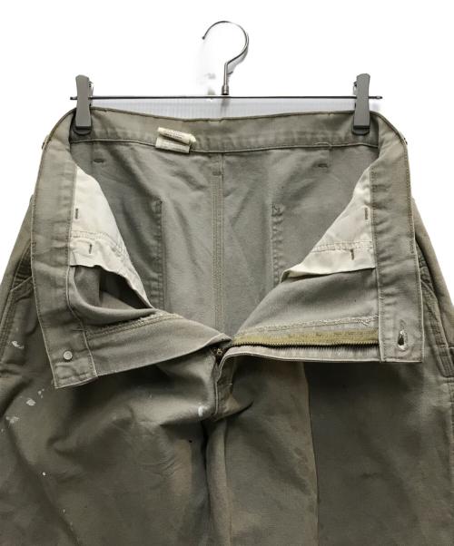 CarHartt（カーハート）CarHartt (カーハート) ダックペインターパンツ ブラウン サイズ:W35の古着・服飾アイテム