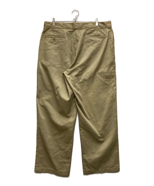 Dickies（ディッキーズ）Dickies (ディッキーズ) 90-00’s ダブルニーワークパンツ ベージュ サイズ:W40の古着・服飾アイテム