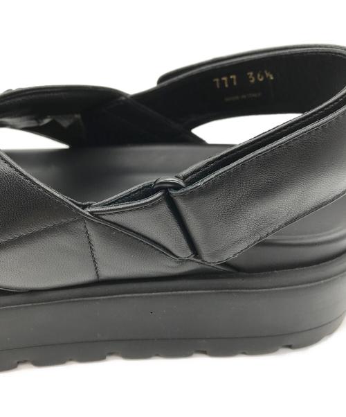 PRADA（プラダ）PRADA (プラダ) CALZATURE DONNA サンダル ブラック サイズ:SIZE 36 1/2の古着・服飾アイテム