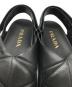 中古・古着 PRADA (プラダ) CALZATURE DONNA サンダル ブラック サイズ:SIZE 36 1/2：60000円