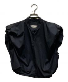 TODAYFUL（トゥデイフル）の古着「Puffshoulder Compact Shirts(」｜ブラック