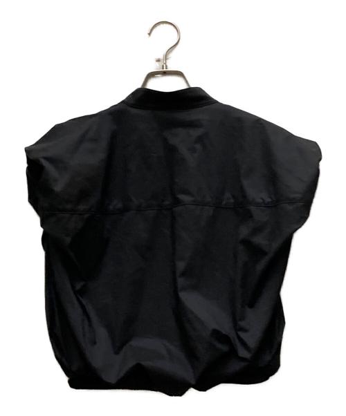 TODAYFUL（トゥデイフル）TODAYFUL (トゥデイフル) Puffshoulder Compact Shirts( ブラック サイズ:FREEの古着・服飾アイテム