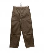 stussyステューシー）の古着「CARPENTER PANT CANVAS」｜ブラウン