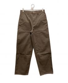 stussy（ステューシー）の古着「CARPENTER PANT CANVAS」｜ブラウン
