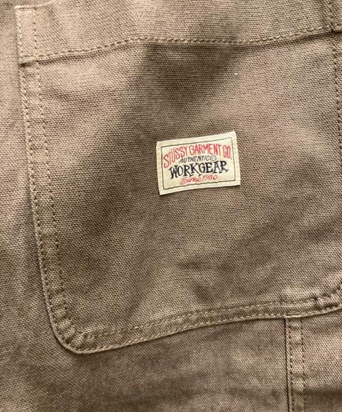 stussy（ステューシー）stussy (ステューシー) CARPENTER PANT CANVAS ブラウン サイズ:30の古着・服飾アイテム