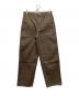 stussy（ステューシー）の古着「CARPENTER PANT CANVAS」｜ブラウン