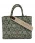 muchacha（ムチャチャ）の古着「ジャガード2WAYバッグ」｜グリーン