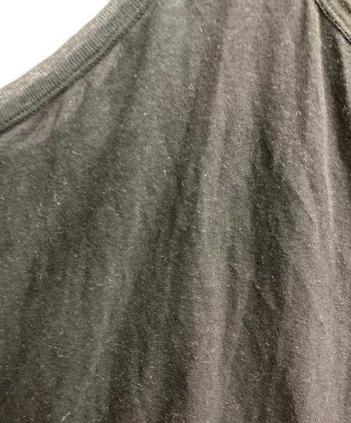 RICK OWENS（リックオウエンス）RICK OWENS (リックオウエンス) ロング丈タンクトップ ブラック サイズ:Sの古着・服飾アイテム