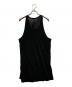 RICK OWENS (リックオウエンス) ロング丈タンクトップ ブラック サイズ:S：10000円