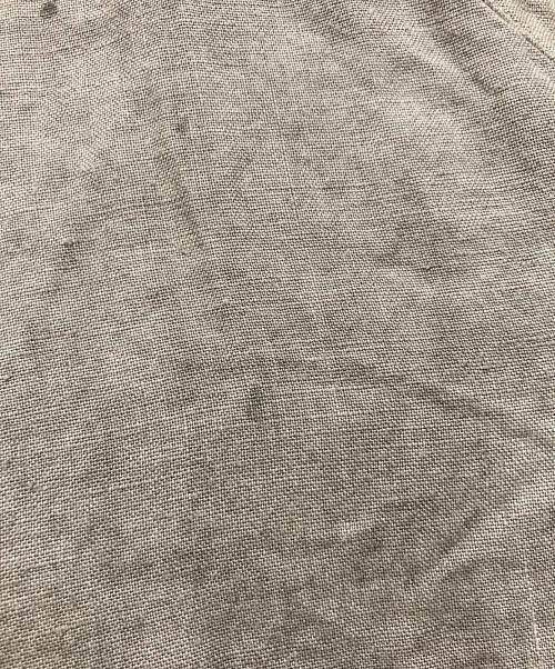 MITTAN（ミッタン）MITTAN (ミッタン) リネン長袖プルオーバー グレー サイズ:2の古着・服飾アイテム