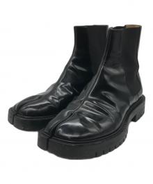 Maison Margiela（メゾンマルジェラ）の古着「TABI COUNTY CHELSEA 足袋チェルシーブーツ」｜ブラック
