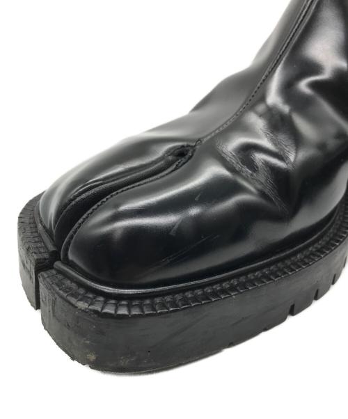Maison Margiela（メゾンマルジェラ）Maison Margiela (メゾンマルジェラ) TABI COUNTY CHELSEA 足袋チェルシーブーツ ブラック サイズ:42の古着・服飾アイテム