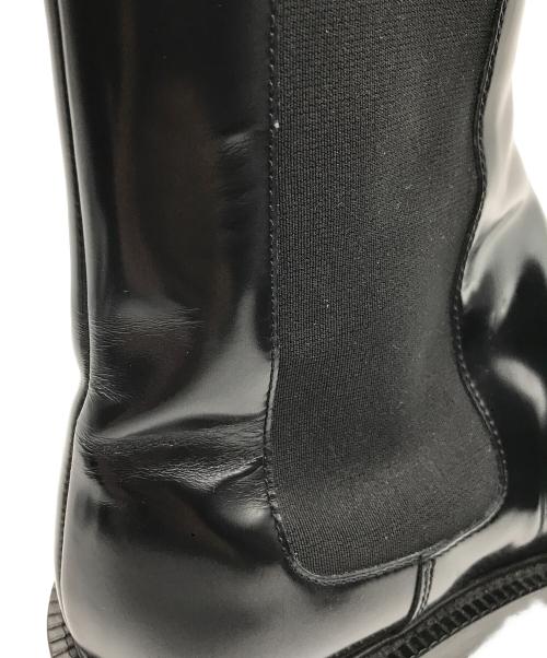 Maison Margiela（メゾンマルジェラ）Maison Margiela (メゾンマルジェラ) TABI COUNTY CHELSEA 足袋チェルシーブーツ ブラック サイズ:42の古着・服飾アイテム