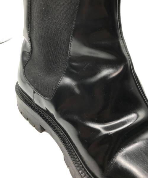 Maison Margiela（メゾンマルジェラ）Maison Margiela (メゾンマルジェラ) TABI COUNTY CHELSEA 足袋チェルシーブーツ ブラック サイズ:42の古着・服飾アイテム