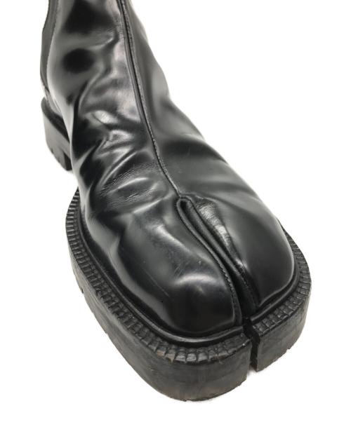 Maison Margiela（メゾンマルジェラ）Maison Margiela (メゾンマルジェラ) TABI COUNTY CHELSEA 足袋チェルシーブーツ ブラック サイズ:42の古着・服飾アイテム