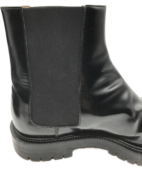 Maison Margiela（メゾンマルジェラ）Maison Margiela (メゾンマルジェラ) TABI COUNTY CHELSEA 足袋チェルシーブーツ ブラック サイズ:42の古着・服飾アイテム