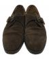 中古・古着 JOHN LOBB (ジョンロブ) VINCENT シングルモンクストラップスウェードシューズ ブラウン サイズ:9E：40000円