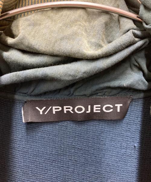 Y/PROJECT（ワイ プロジェクト）Y/project (ワイ プロジェクト) レイヤードスウェット グリーン サイズ:XSの古着・服飾アイテム