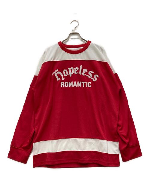 MITCHELL & NESS（ミッチェルアンドネス）MITCHELL & NESS (ミッチェルアンドネス) ゲームシャツ レッド サイズ:Lの古着・服飾アイテム