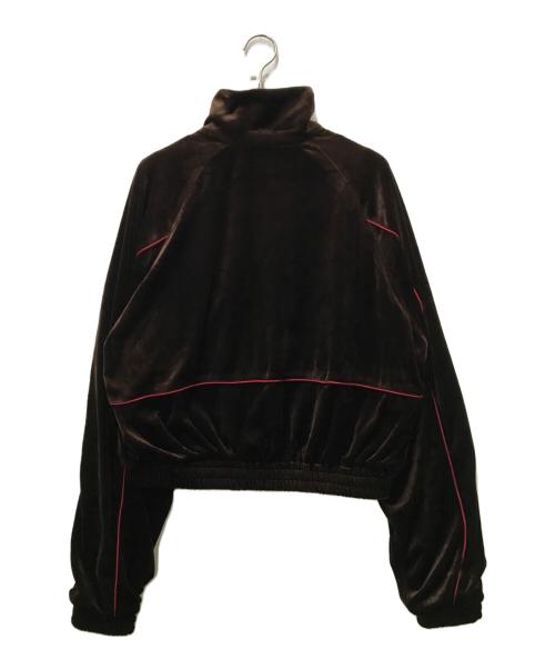 HUMMEL 00（ヒュンメルオー）HUMMEL 00 (ヒュンメルオー) CHEV PIPINGVELV TR-JACKET ブラウン サイズ:Mの古着・服飾アイテム