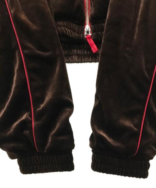 HUMMEL 00（ヒュンメルオー）HUMMEL 00 (ヒュンメルオー) CHEV PIPINGVELV TR-JACKET ブラウン サイズ:Mの古着・服飾アイテム