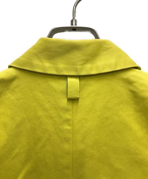 Pal'las Palace（パラスパレス）Pal'las Palace (パラスパレス) ステンカラーコート イエロー サイズ:３の古着・服飾アイテム