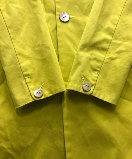 Pal'las Palace（パラスパレス）Pal'las Palace (パラスパレス) ステンカラーコート イエロー サイズ:３の古着・服飾アイテム