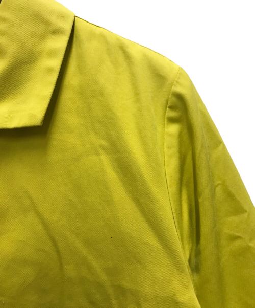 Pal'las Palace（パラスパレス）Pal'las Palace (パラスパレス) ステンカラーコート イエロー サイズ:３の古着・服飾アイテム