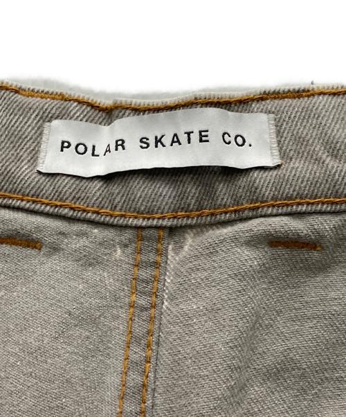 POLAR SKATE（ポーラー スケート）POLAR SKATE (ポーラー スケート) デニムパンツ グレー サイズ:Mの古着・服飾アイテム