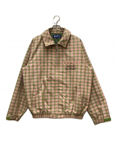 龍*様 BoTT ワークジャケット L + ワークパンツ 28　 セットアップ 中古・古着通販】BoTT (ボット) Plaid Work Jacket グリーン×ピンク