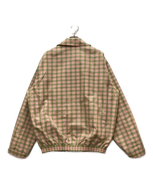 BoTT（ボット）BoTT (ボット) Plaid Work Jacket グリーン×ピンク サイズ:Lの古着・服飾アイテム
