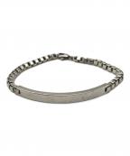 TIFFANY & Co.ティファニー）の古着「ベネチアン リンクID ブレスレット」｜シルバー