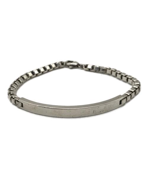 TIFFANY & Co.（ティファニー）TIFFANY & Co. (ティファニー) ベネチアン リンクID ブレスレット シルバーの古着・服飾アイテム