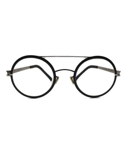MYKITA（マイキータ）MYKITA (マイキータ) 眼鏡 DECADES WILMA シルバー×ブラック サイズ:48□24 140の古着・服飾アイテム