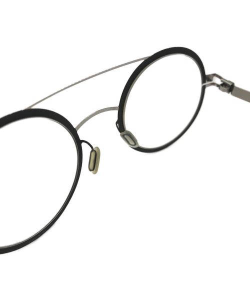MYKITA（マイキータ）MYKITA (マイキータ) 眼鏡 DECADES WILMA シルバー×ブラック サイズ:48□24 140の古着・服飾アイテム