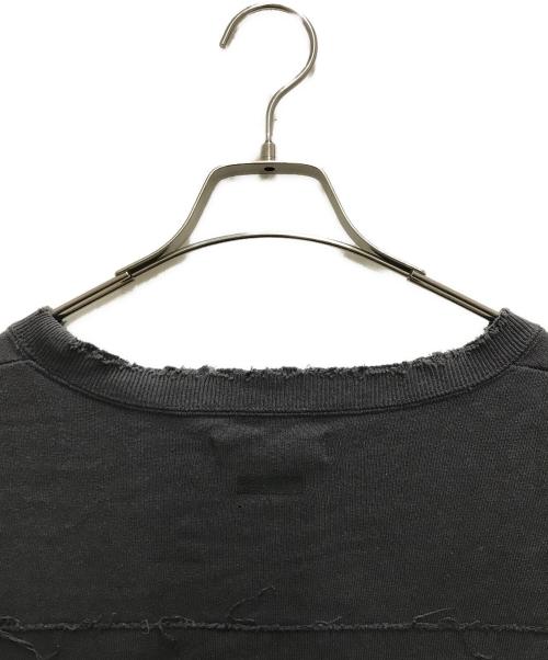 stein（シュタイン）stein (シュタイン) OVERSIZED REBUILD SWEAT LS グレー サイズ:Sの古着・服飾アイテム